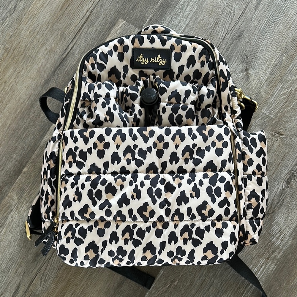 Itsy Ritsy Leopard Dream Backpack™ Diaper Bag & Pump Bag